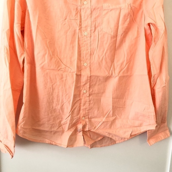New Frank & Eileen Orange Luke Shirt S - Picture 4 of 9